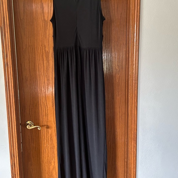 Elegant Black Sleeveless jumpsuit - Picture 5 of 12